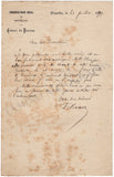 Gevaert, Francois-Auguste - Set of 5 Autograph Items