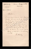 Gevaert, Francois-Auguste - Set of 5 Autograph Items