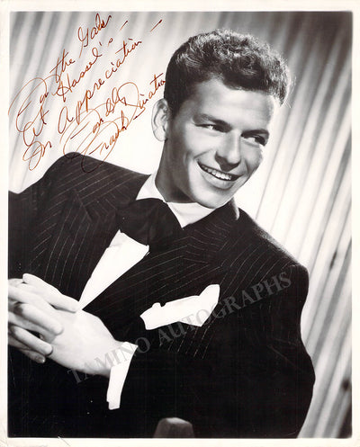 Sinatra, Frank - Various Autographs