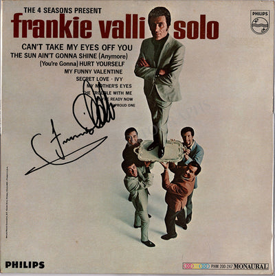 Vallisolo, Frankie - Signed LP Record Sleeve