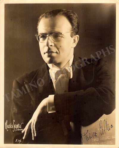 Allers, Franz - Signed Photograph