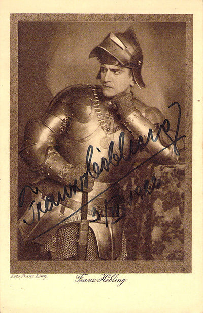 Hobling, Franz - Signed Photograph