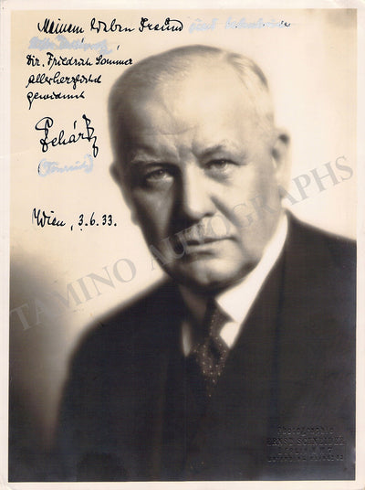 Franz Lehar Signed Photo 1933