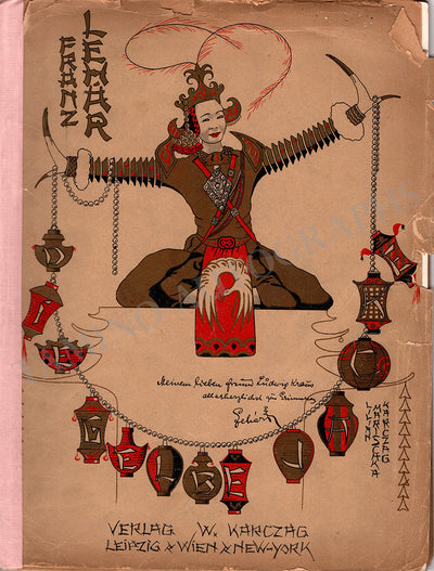 Lehar, Franz - Signed Score Das Land des Lachelns