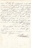 Steger, Franz - Autograph Letter Signed 1872