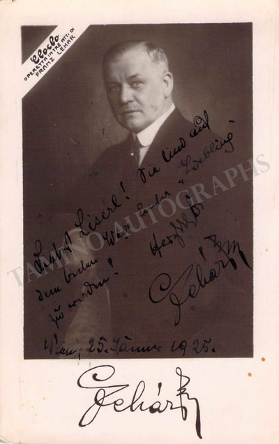 Signed Photo (1925)