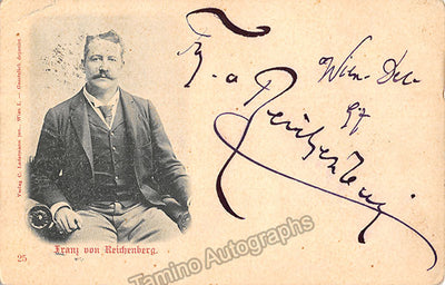 VON REICHENBERG, Franz