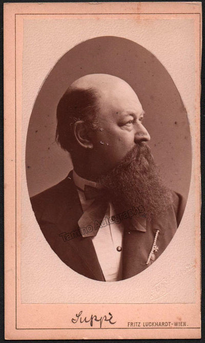 Von Suppe, Franz - Vintage CDV Photo