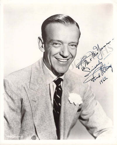 Astaire, Fred - Signed Photograph 1962