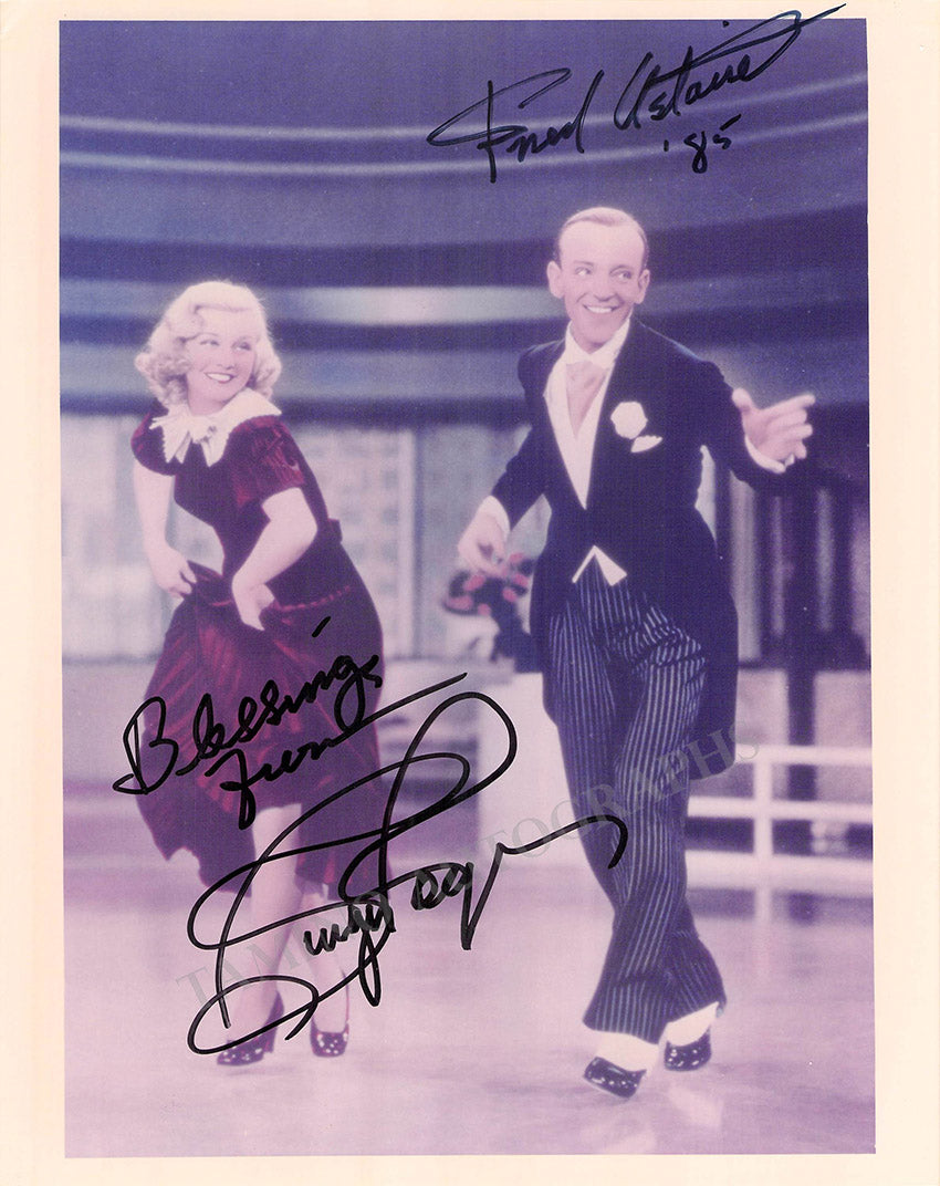 Astaire, Fred - Rogers, Ginger - Signed Photograph