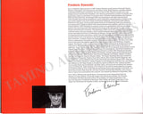 Rzewski, Frederic - Signed Program London 2006