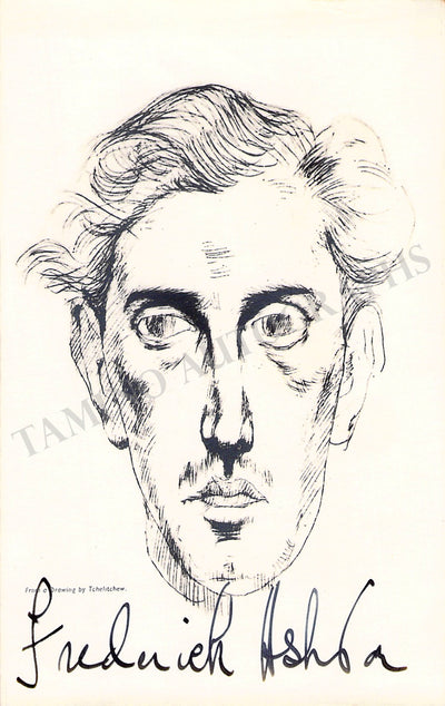 Ashton, Frederick - Signed Photograph