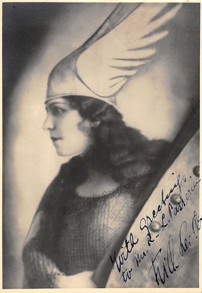 Leider, Frida - Various Autographs