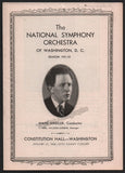 Hempel, Frieda - Signed Program Washington 1932