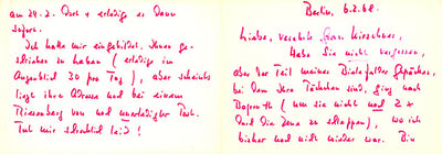 Wagner, Friedelind - Autograph Letter Signed 1968