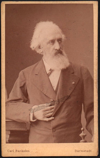 Flotow, Friedrich von - Vintage CDV Photo