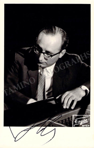 Gulda, Friedrich - Signed Photograph