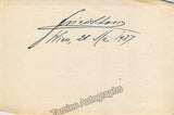 Schorr, Friedrich - Signed Album Page Vienna 1937