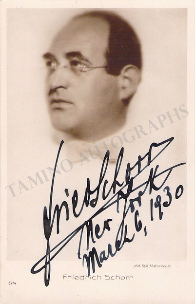SCHORR, Friedrich