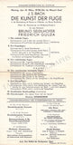 Gulda, Friedrich - Set of 8 Concert Programs Vienna 1946-1961