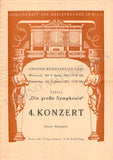 Gulda, Friedrich - Set of 8 Concert Programs Vienna 1946-1961