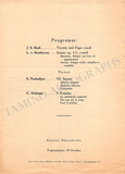 Gulda, Friedrich - Set of 8 Concert Programs Vienna 1946-1961