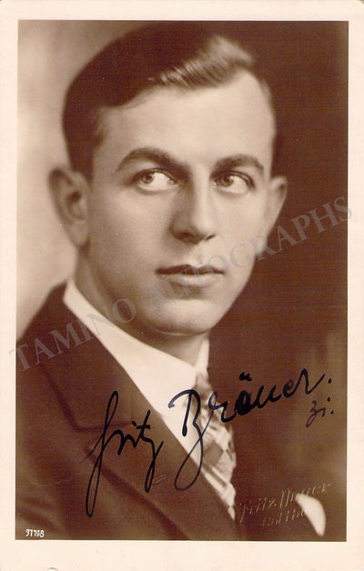 Brauer, Fritz - Signed Photograph