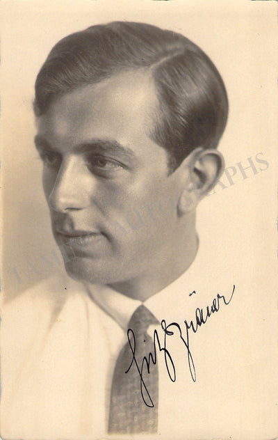 Brauer, Fritz - Signed Photograph