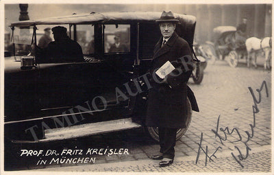 Kreisler, Fritz - Signed Photograph