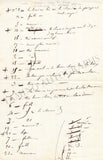 Halevy, Fromental - Set of 3 Autograph Grades Sheets 1841, 1848 & 1849