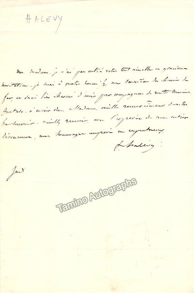 Signed Note (no date II)