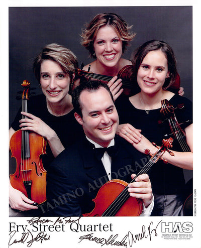 Fry Street Quartet - Photograph Signed by All Members