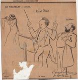 Astruc, Gabriel - Autograph Note Signed