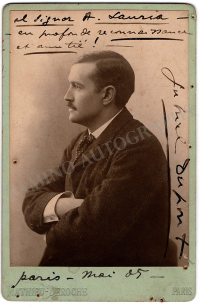Dupont, Gabriel - Signed Cabinet Photo 1905