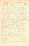 Fauré, Gabriel - Autograph Letter Signed