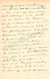 Fauré, Gabriel - Autograph Letter Signed