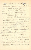 Fauré, Gabriel - Autograph Letter Signed