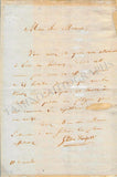 Donizetti, Gaetano - Autograph Letter Signed & Print