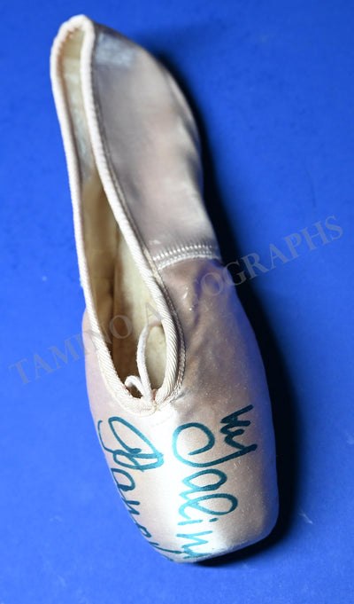 Panova, Galina - Signed Pointe Shoe 1980