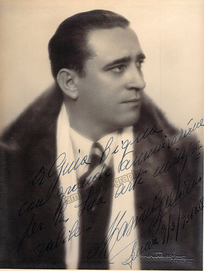Masini, Galliano - Signed Photograph