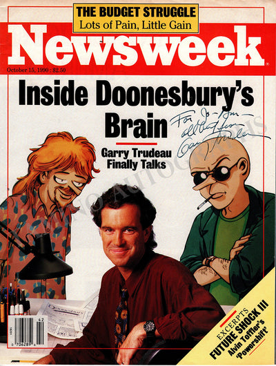 Trudeau, Garry - Signed Newsweek Magazine