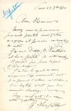 Serpette, Gaston - Set of 2 Autograph Letters Signed