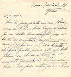 Bellincioni, Gemma - Autograph Letter Signed 1923