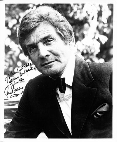 Barry, Gene - Signed Photograph