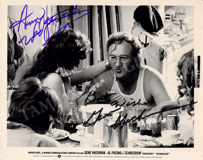 Hackman, Gene - Wedgeworth, Ann - Signed Photograph in "Scare Crow"