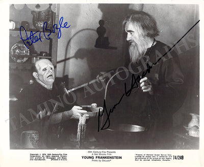 Hackman, Gene - Boyle, Peter - Signed Photograph in "Young Frankenstein"
