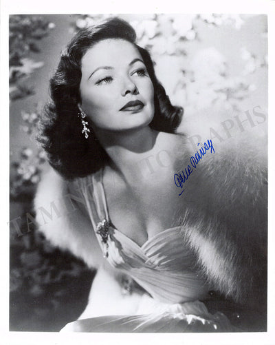 Tierney, Gene - Signed Photograph