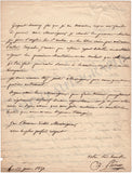 Prevost, Genevieve-Aimee-Zoe - Autograph Letter Signed 1827