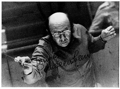 Rozhdestvensky, Gennady - Set of 1 Signed Photograph + Photo with Nina Timofeeva