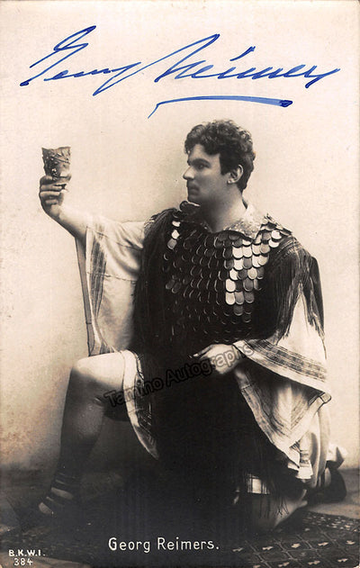 Reimers, Georg - Signed Photograph